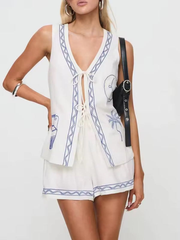 Jessica Top Bretelles évasé