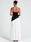 Julia Maxi Robe Bicolore